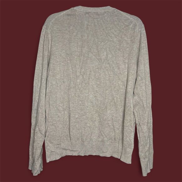 H&M Chocolate Brown Light Academia Crewneck Men's Sweater - Picture 2 of 5